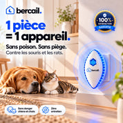Bercail® Sérénité · Répulsif à ultrasons souris et rats