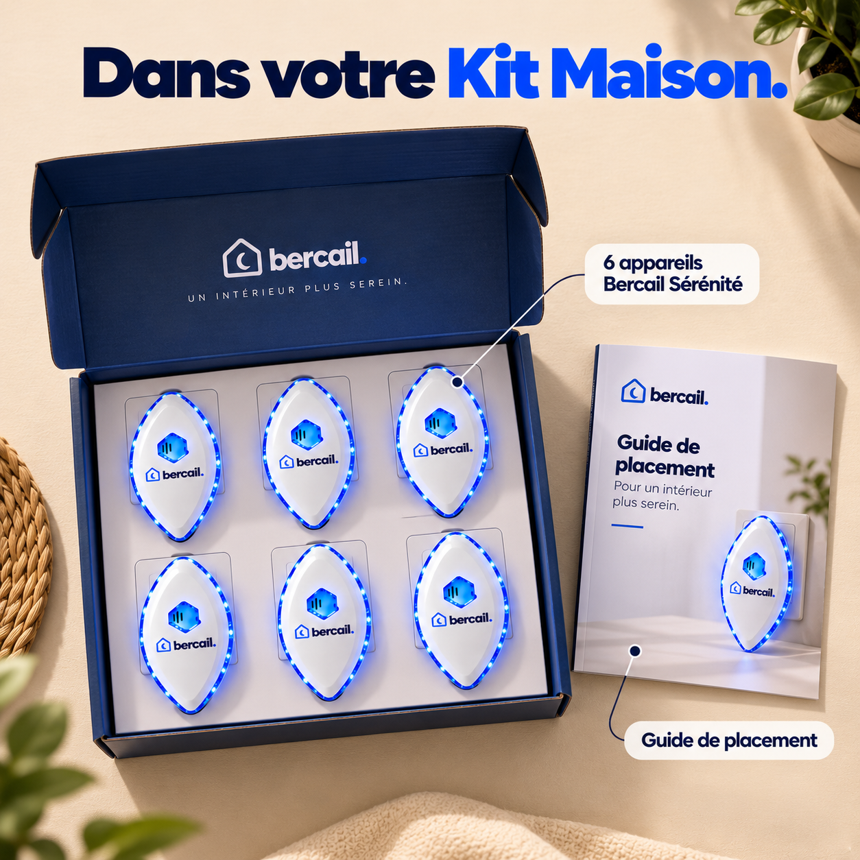 Bercail® Sérénité · Répulsif à ultrasons souris et rats