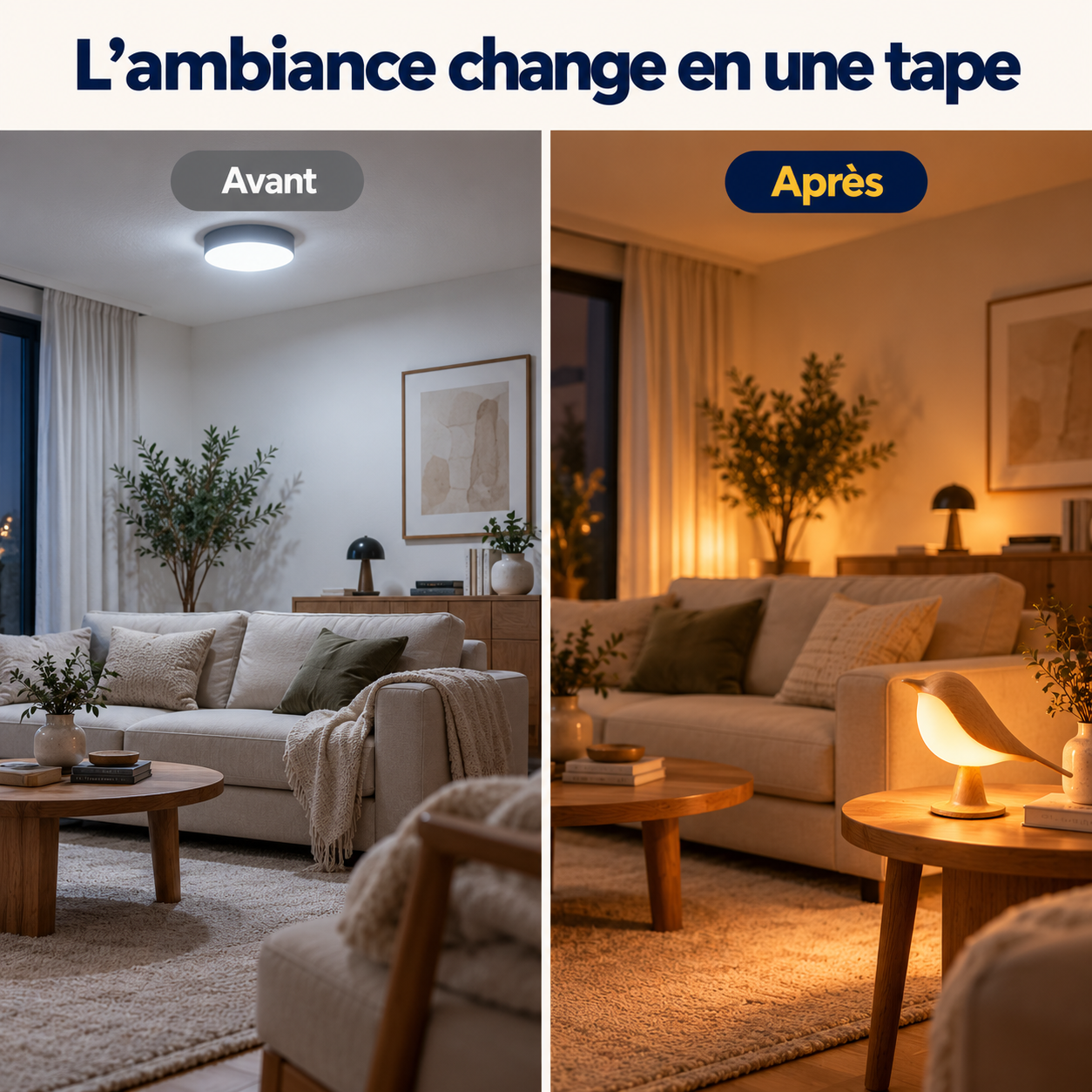 Lampe Oiseau