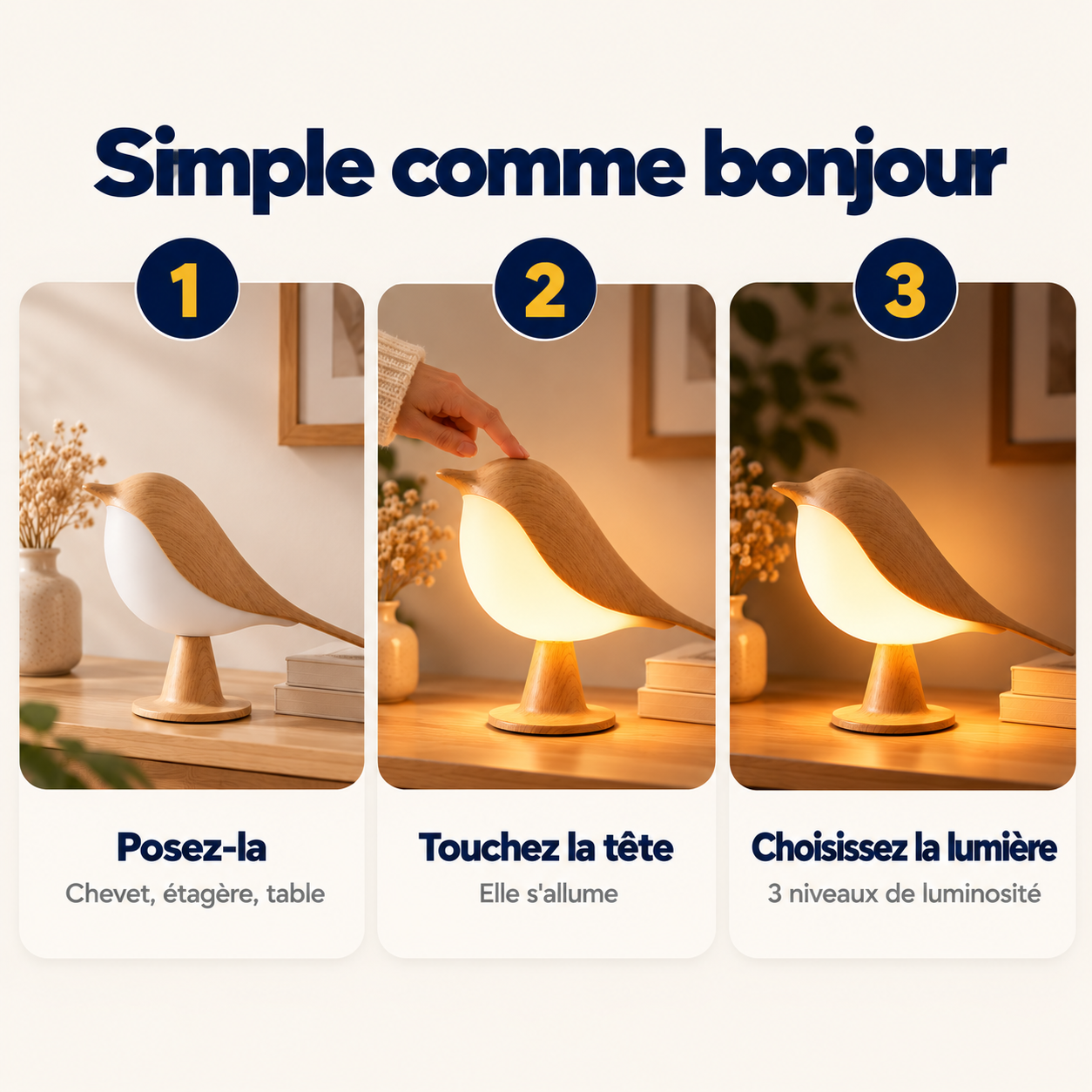 Lampe Oiseau