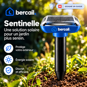 Bercail® Sentinelle - Le piquet solaire anti-taupes