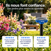 Bercail® Sentinelle - Le piquet solaire anti-taupes
