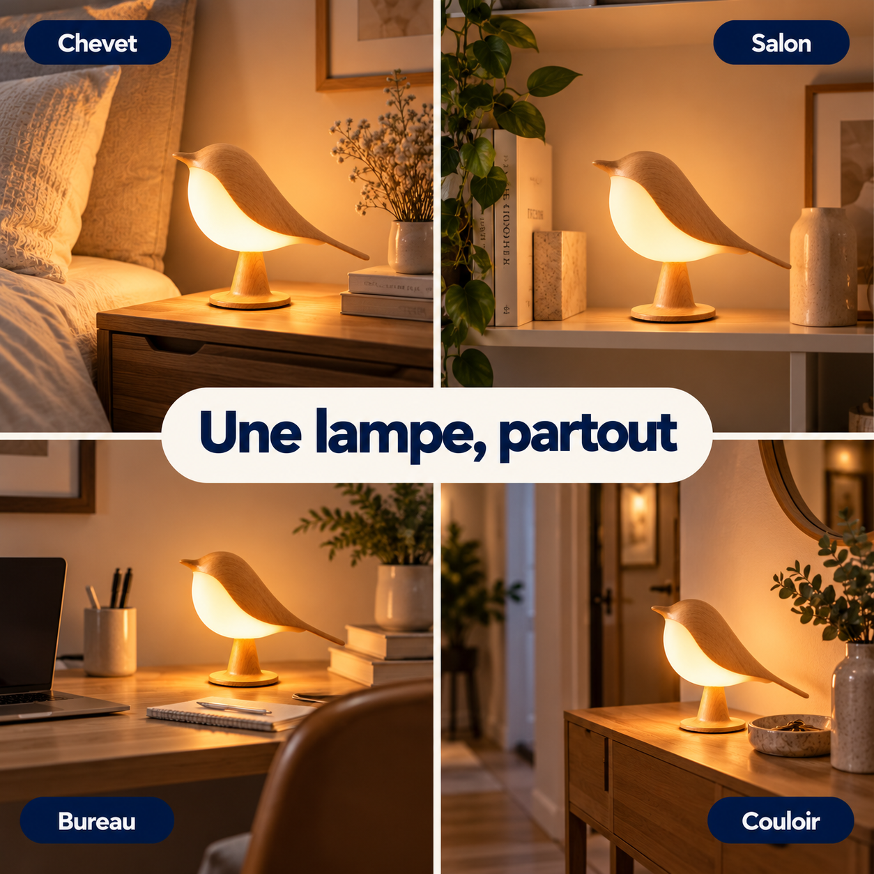 Lampe Oiseau