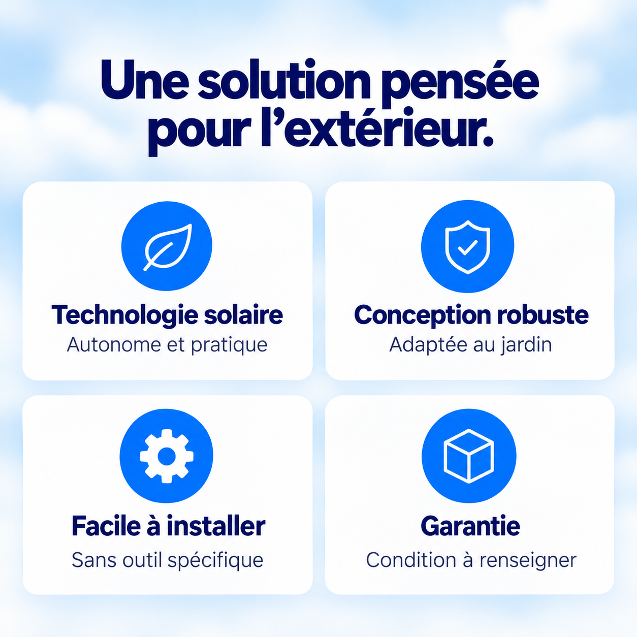 Bercail® Sentinelle - Le piquet solaire anti-taupes